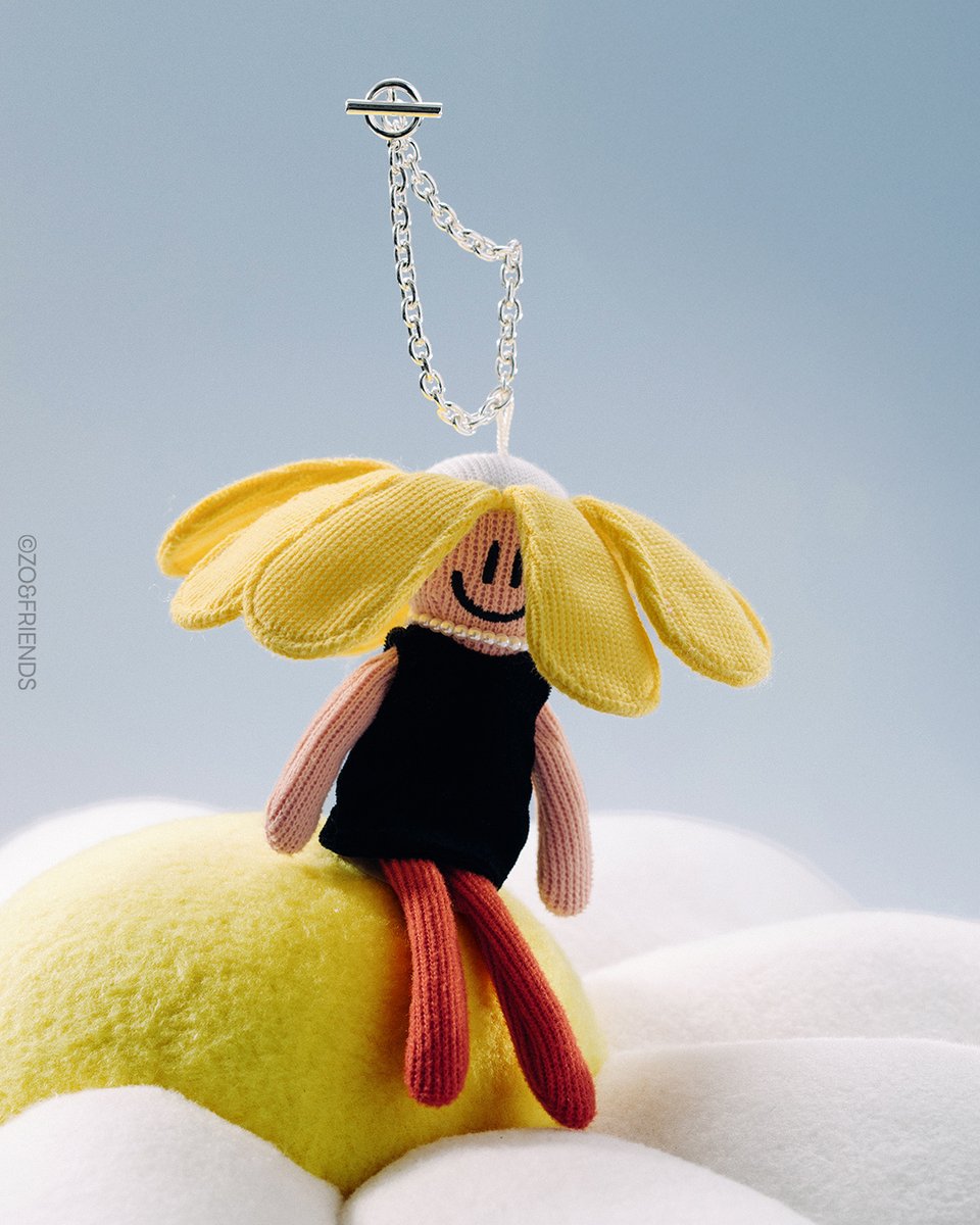 暖かい日差しの下で待ってるよ✨ ZO&FRIENDS A&NE ニットぬいぐるみ