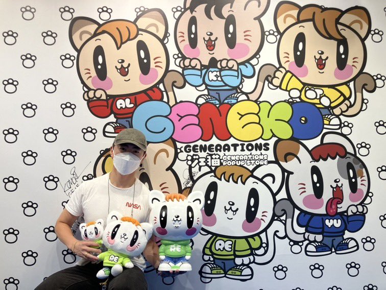 さのさんマネです #GE猫 GOODS POP UPに遊びに行ってきました