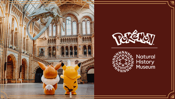 Pokémon × Natural History Museum ポップアップストア」イギリスに