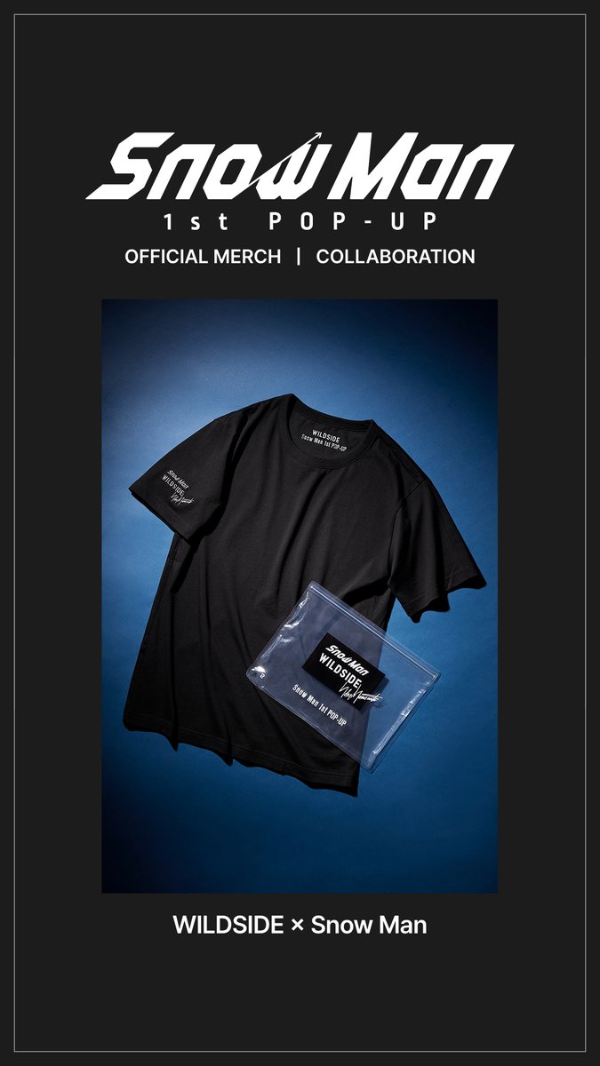 ⛄️Snow Man 1st POP-UP in TAIPEI – Info Released! ❄️限定グッズ