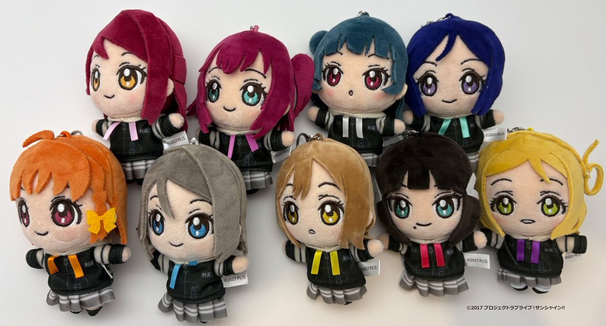 ☀グッズ紹介☀ カスタムパーカーを身につけたAqoursのマスコット