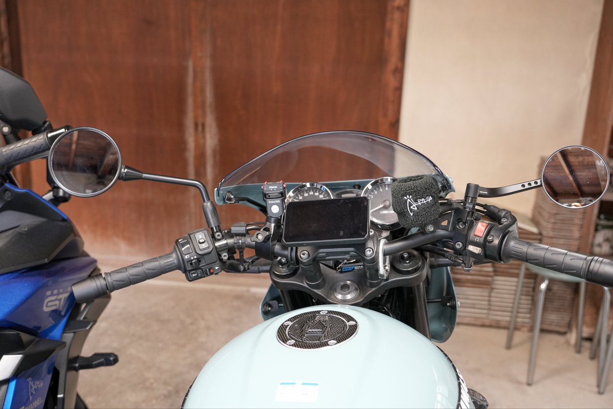 レンズがｶﾀ:(ˊ◦ω◦ˋ):ｶﾀ回り始めた900子のミラーをタナックスの