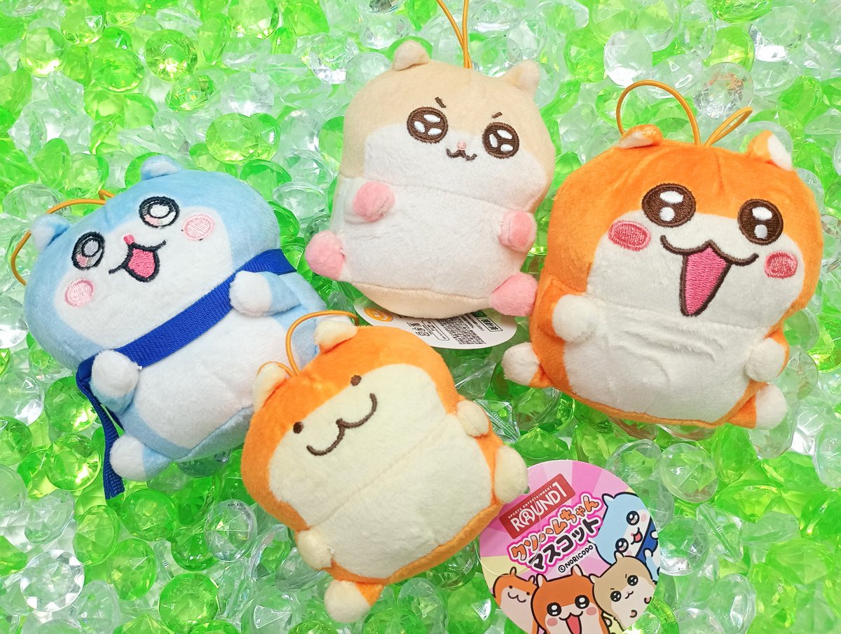 𝓝𝓮𝔀 ⸝ #クソハムちゃん 🐹⚡️ × #ラウンドワン限定プライズ ゴム