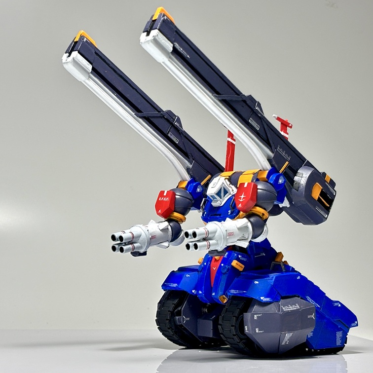 ジークアクス版ガンタンクを自作しました。 HGガンタンクとガン