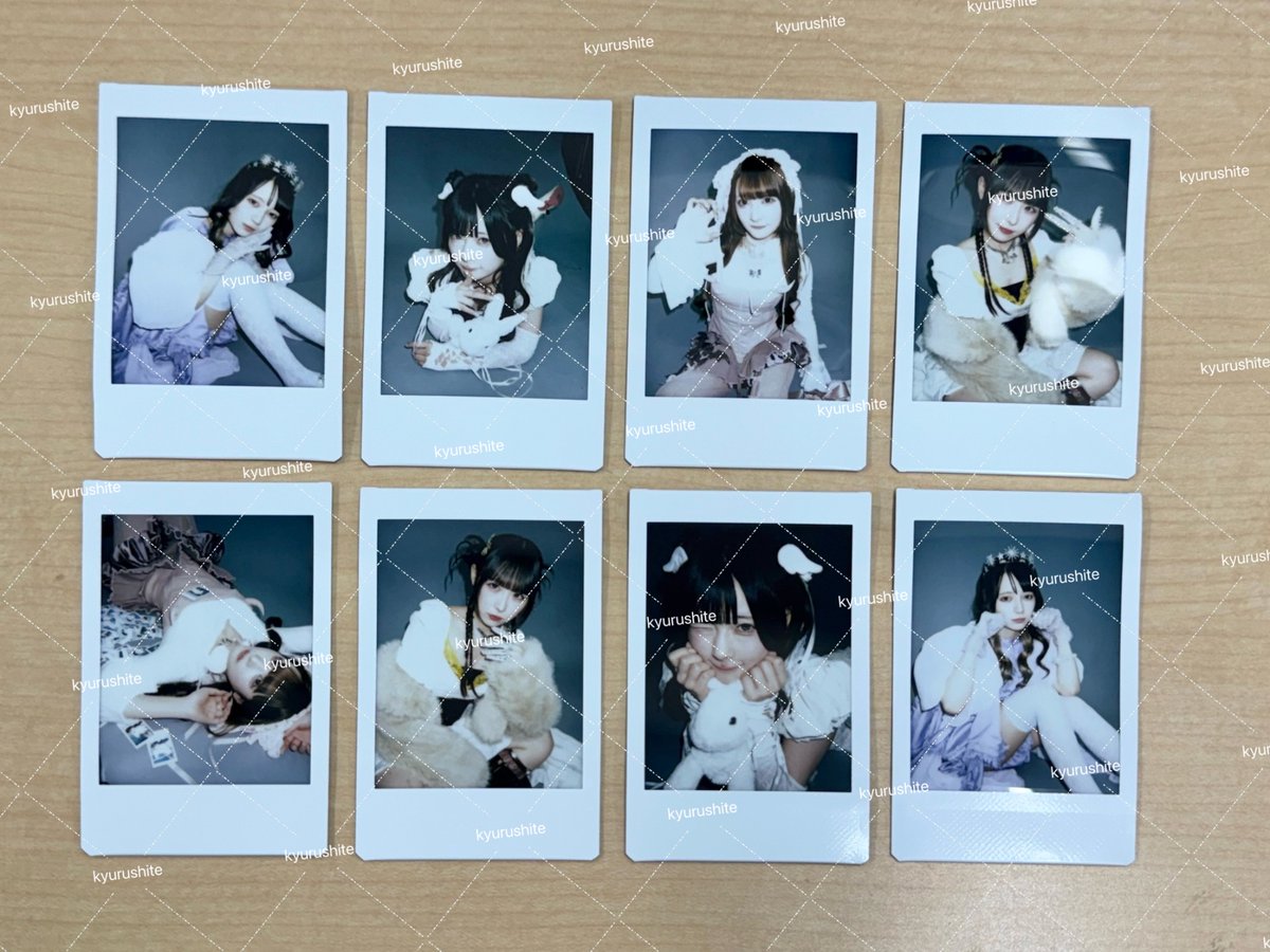 お知らせ】 #きゅるして ソロチェキオンライン販売情報