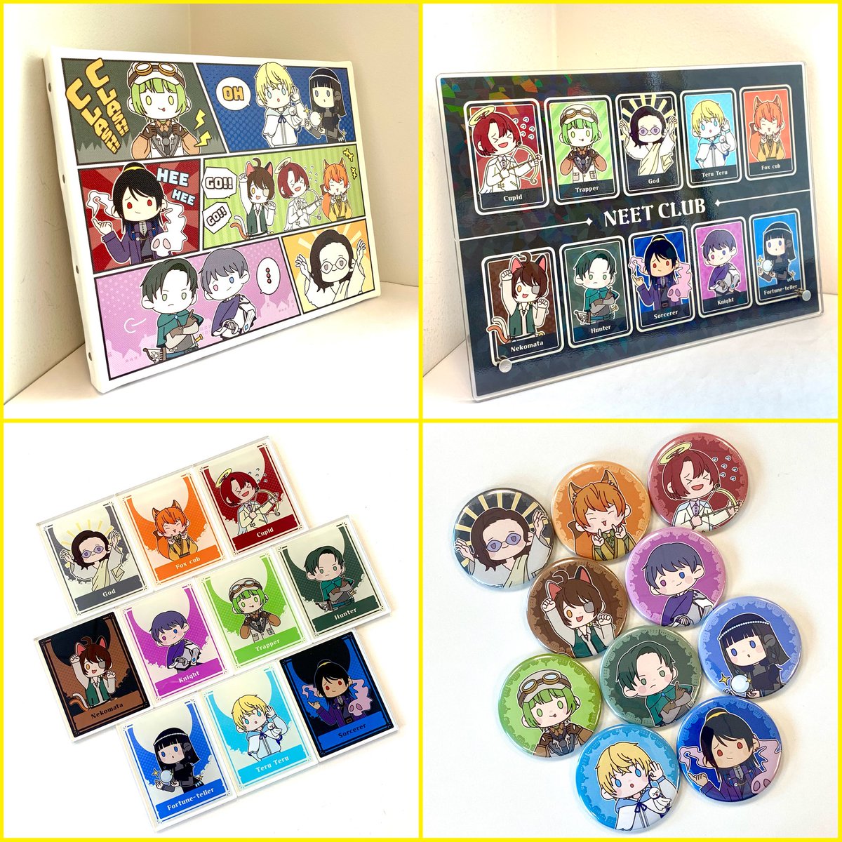 ニート部 第2弾』が販売中！！ウェブポン限定グッズがハズレなしで必ず