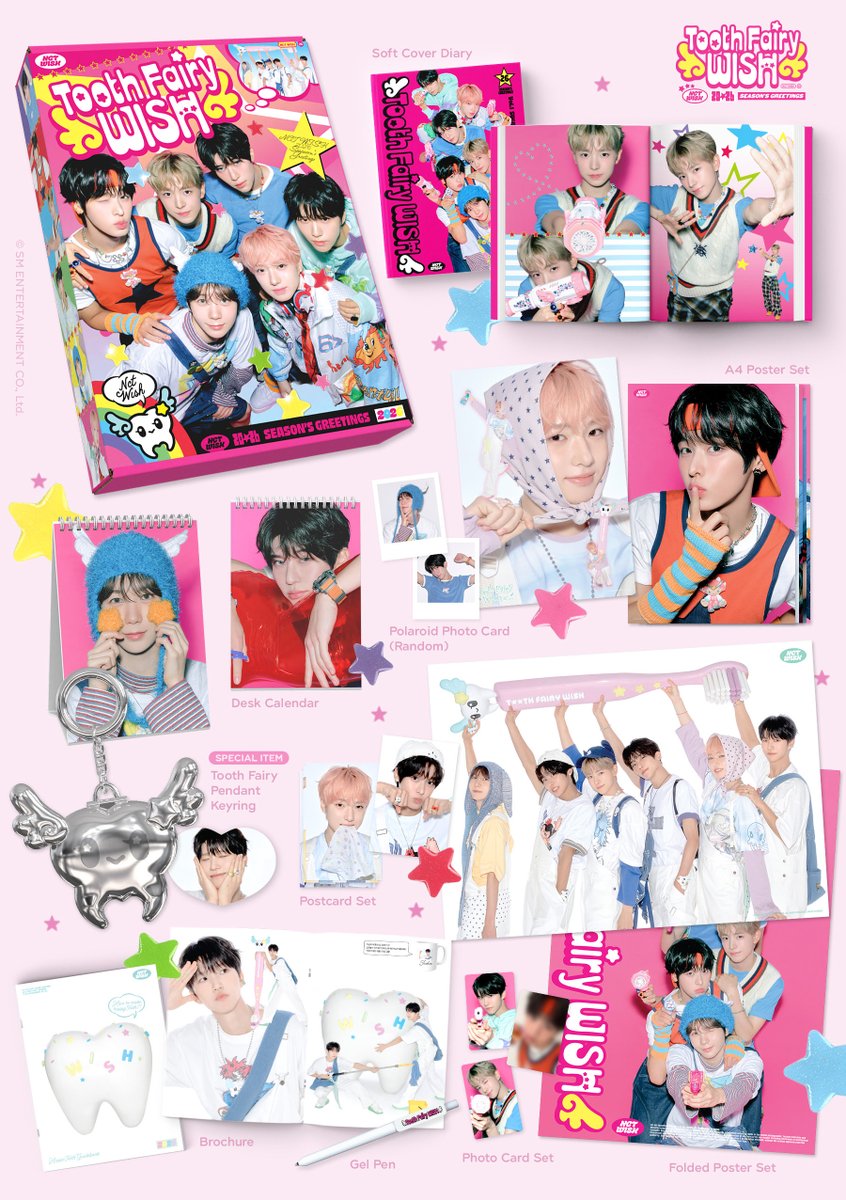 NCT WISH 2026 SM ARTIST SEASON'S GREETINGS ウィシのシーグリ 詳細