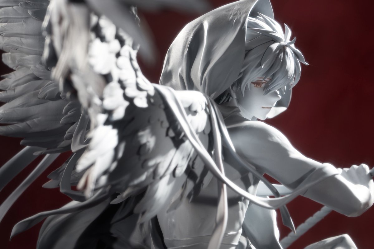 渚カヲルのガレージキット、無事に完成いたしました。 原画・原型：私