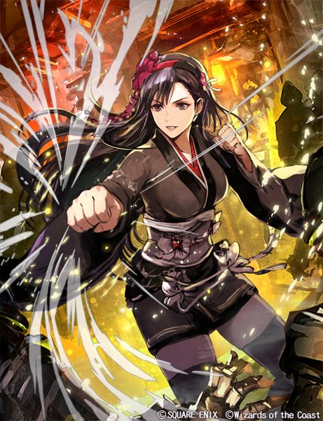 マジック：ザ・ギャザリング——FINAL FANTASY』より FF7「ティファ