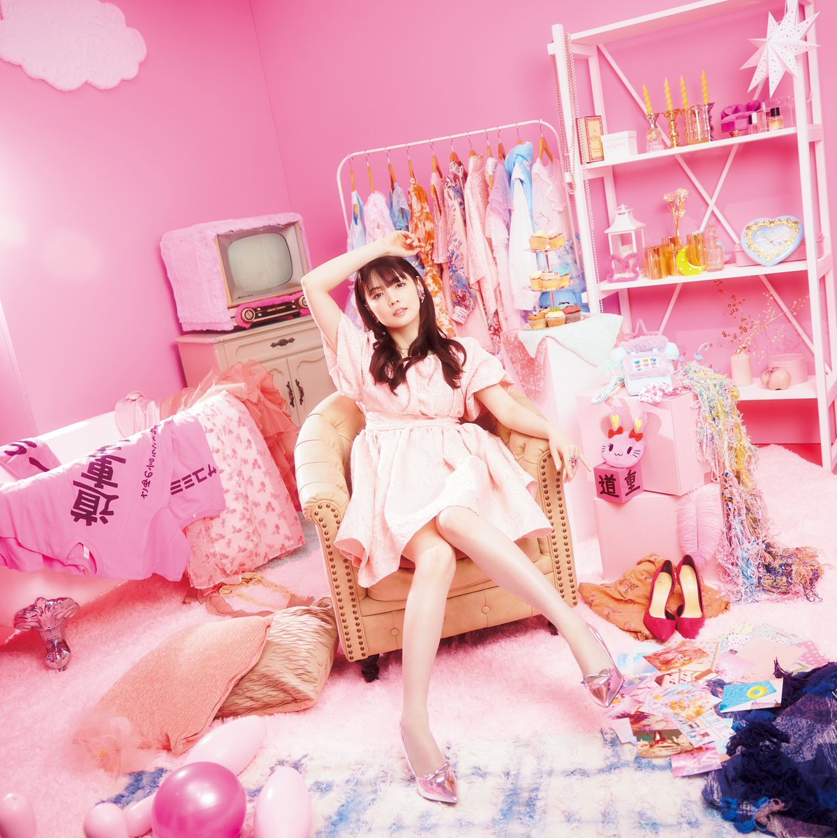 新しいアイコン🩷 アー写にしたよ👚🩷🩷🩷