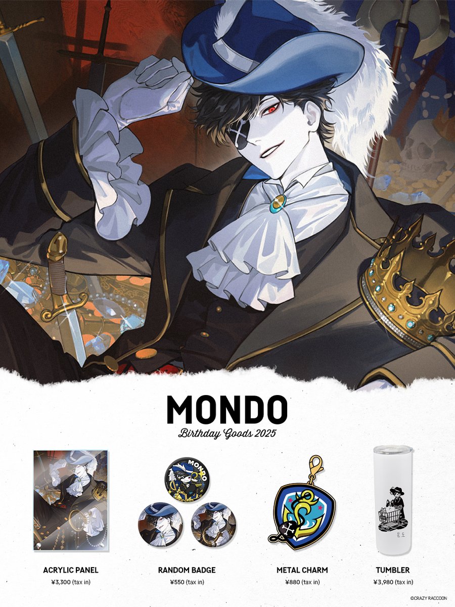 CRAZY RACCOON ONLINE STORE】 Mondo Birthday Goods ▽ON SALE 7/3 20