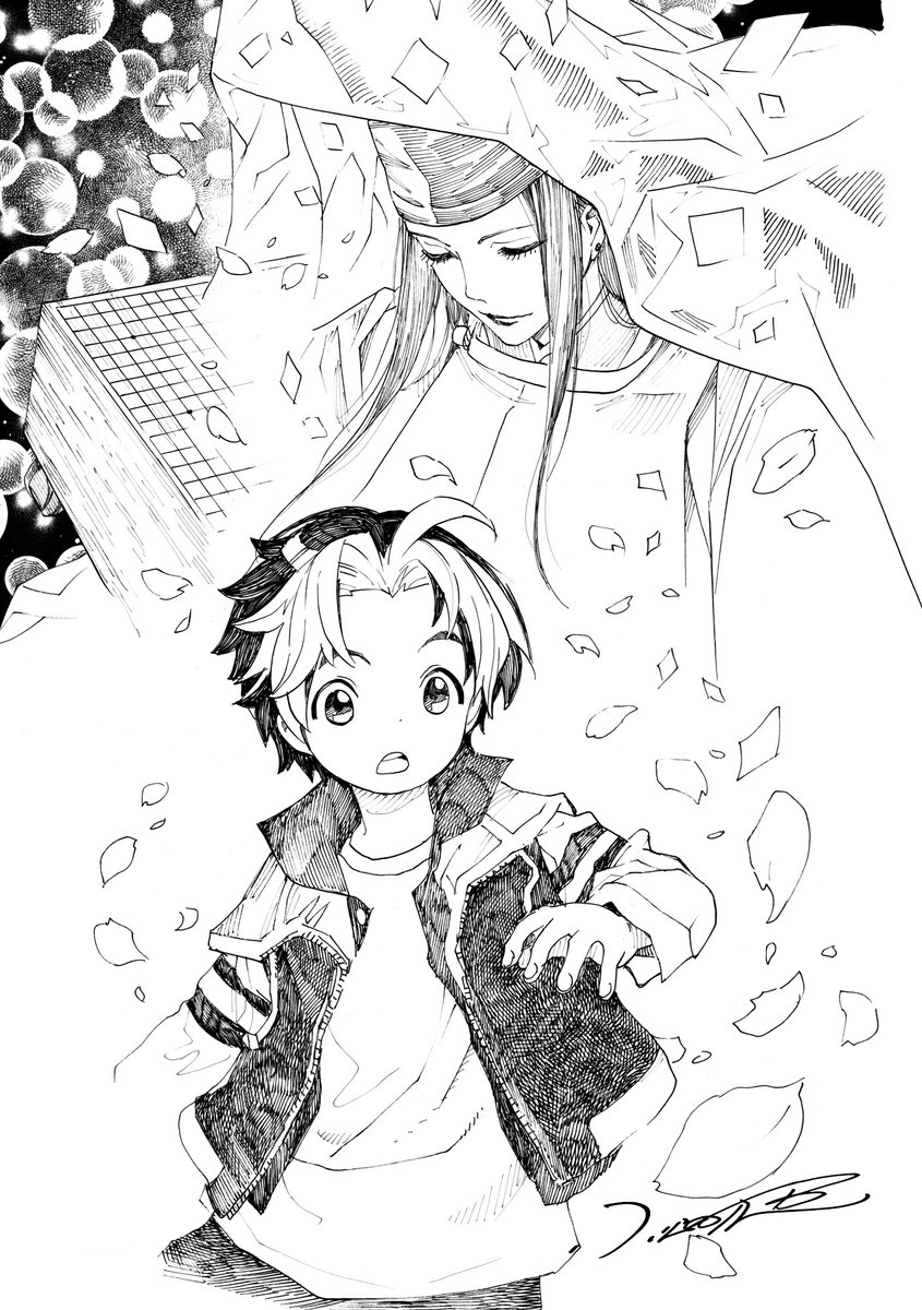 ヒカ碁展 開催まであと8日！ ┈┈⚪⚫⚪┈┈ 『ヒカルの碁』原画展が7