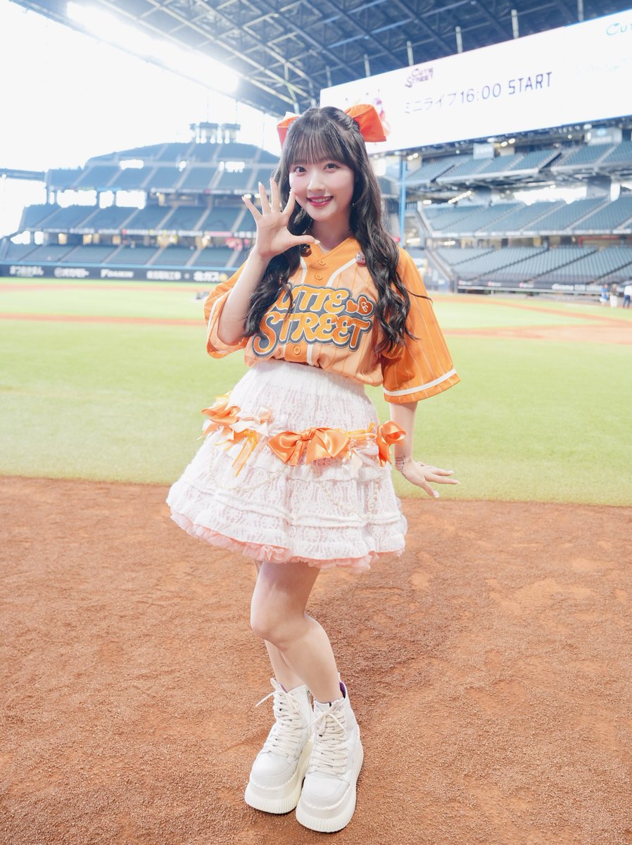 川本笑瑠 in エスコン⚾️】 2番 セカンド 🧡川本笑瑠(Emiru Kawamoto