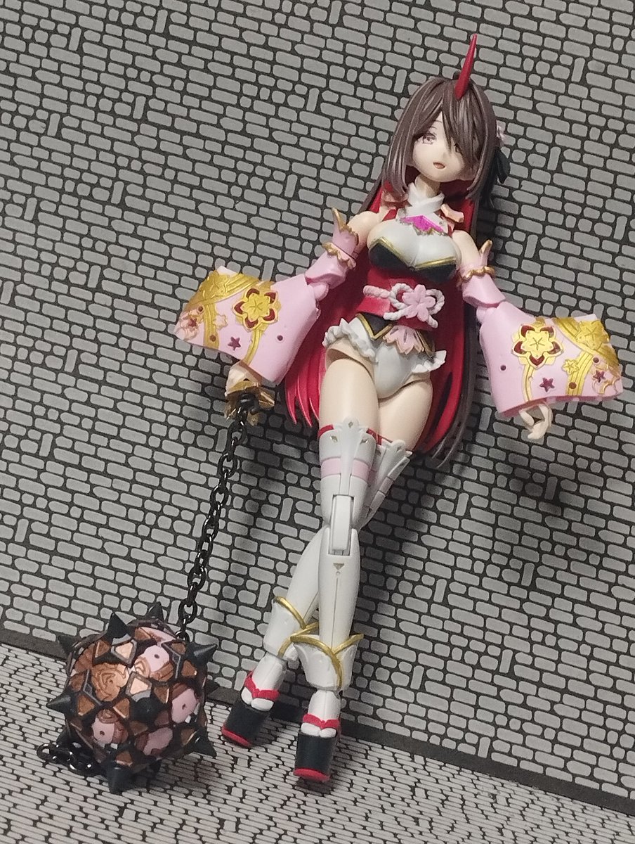 30MS シュレミちゃん部分塗装完了。 #30MS