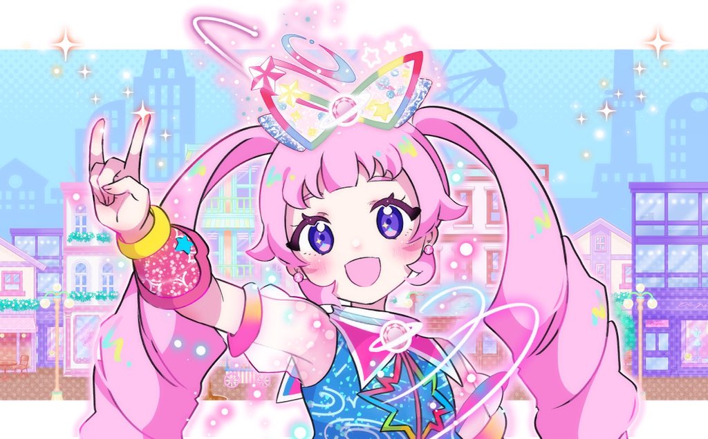 スペースバズリウムスターズピンク💫 #ひみつのアイプリ