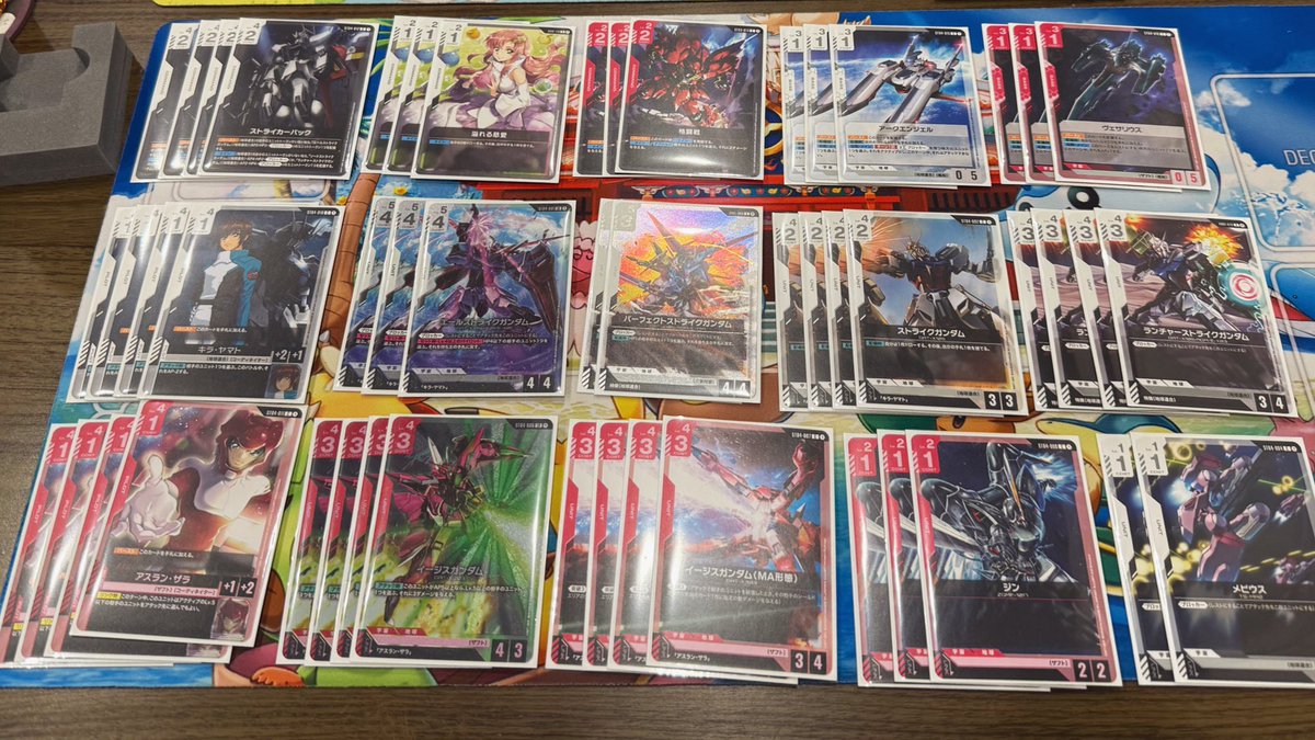 赤白デッキ少し変えてみた！ Twitterにデッキレシピ載せてる人あんまり