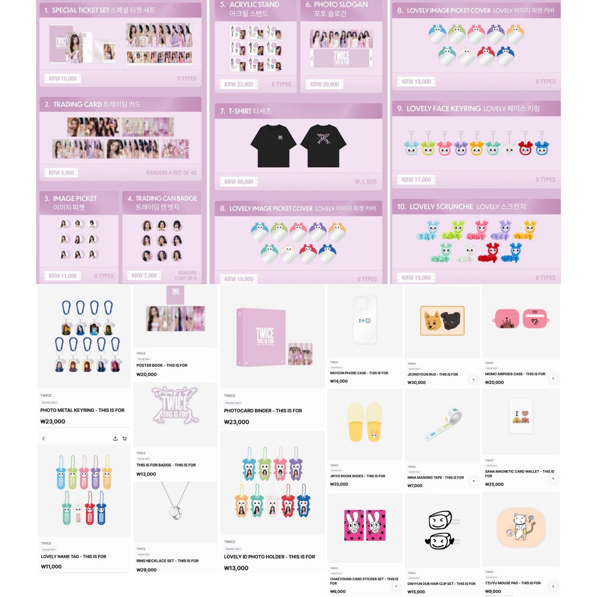 TWICE THIS IS FOR WORLD TOUR IN INCHEON MD ＼ ソウルコンのグッズ