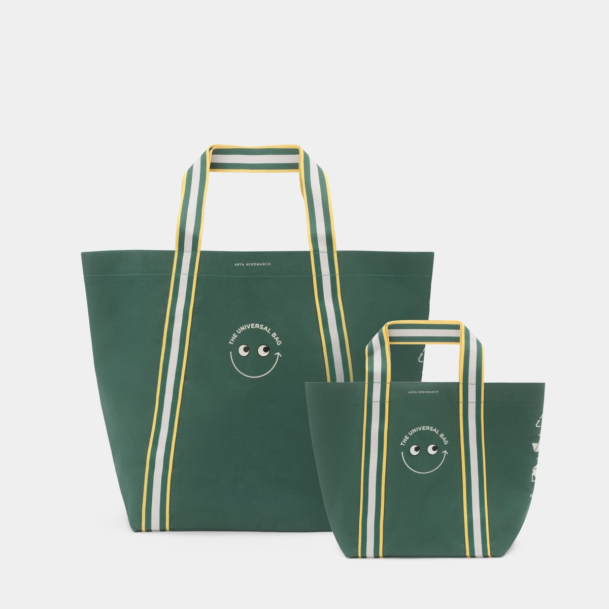 各国のスーパーマーケットとアニヤ・ハインドマーチのコラボレーション