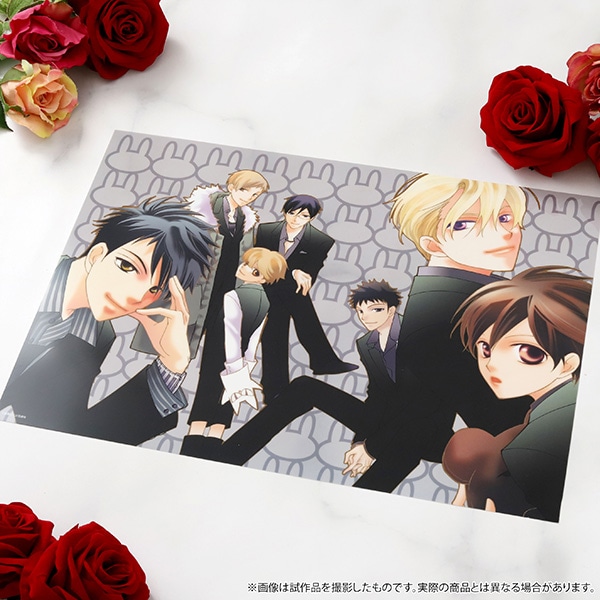 桜蘭高校ホスト部 」 『クリアポスター』 美麗なカラーイラストを