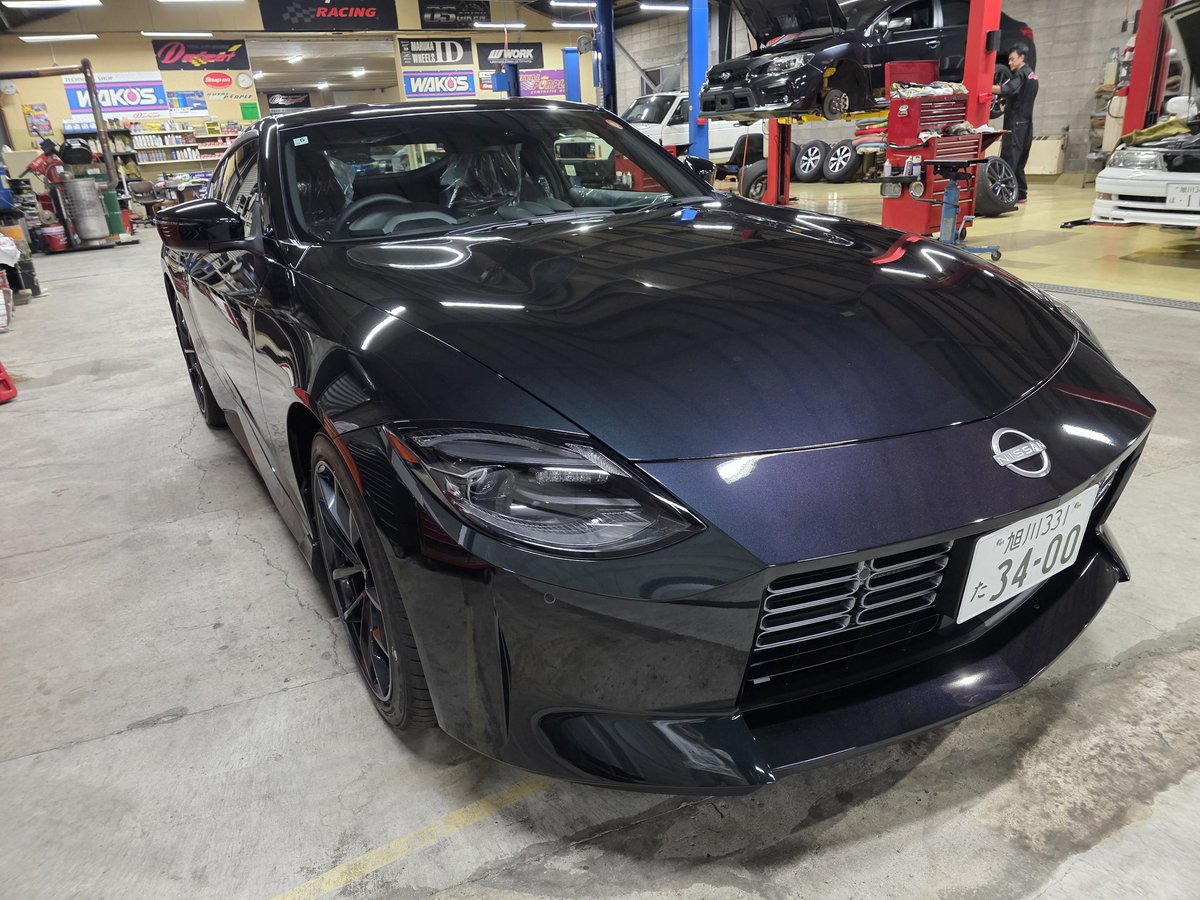 年始から待ってたこの子がついに納車！ この色興奮する！ 早速