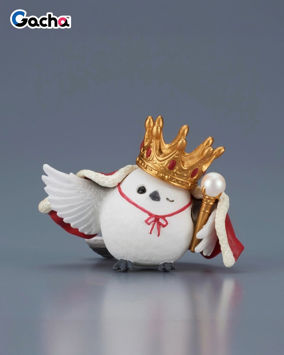 王様気鳥 -おうさまきどり- 全4種 300円 ／ この鳥たちは”王様を気取る