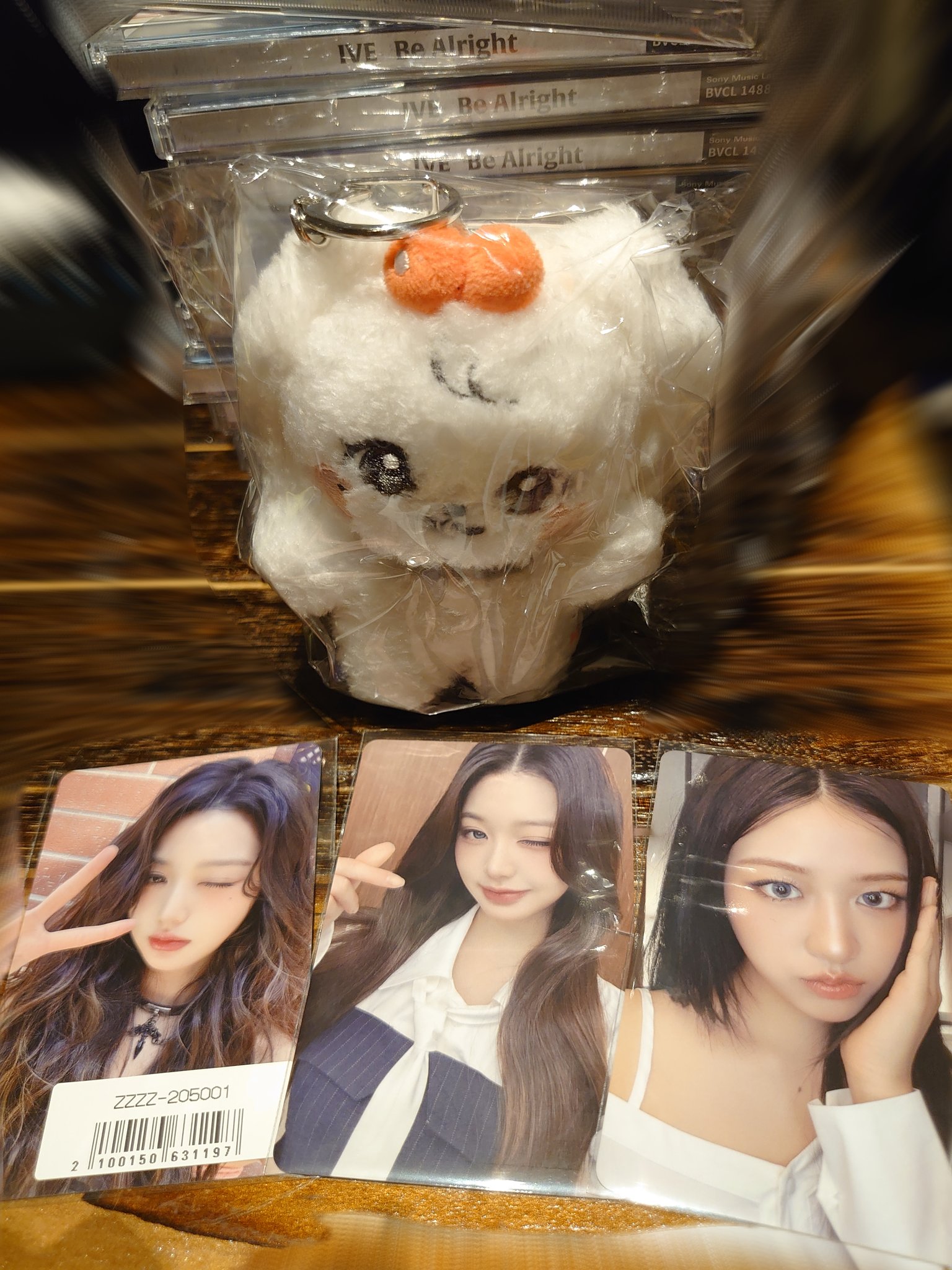 IVE ALIVE SONY MUSIC ラキドロ トレカ レイ IVE WAVE ウォニョン