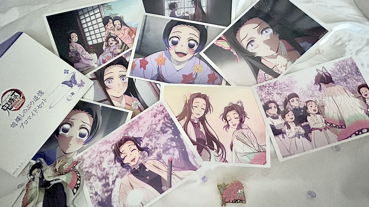 やばいしのぶさんの追憶ブロマイド泣く #鬼滅の刃 #無限城編 #胡蝶しのぶ