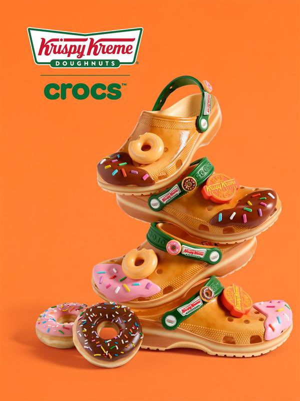 Krispy Kreme Doughnuts × Crocs👟🍩💚 もっともスイートなフット