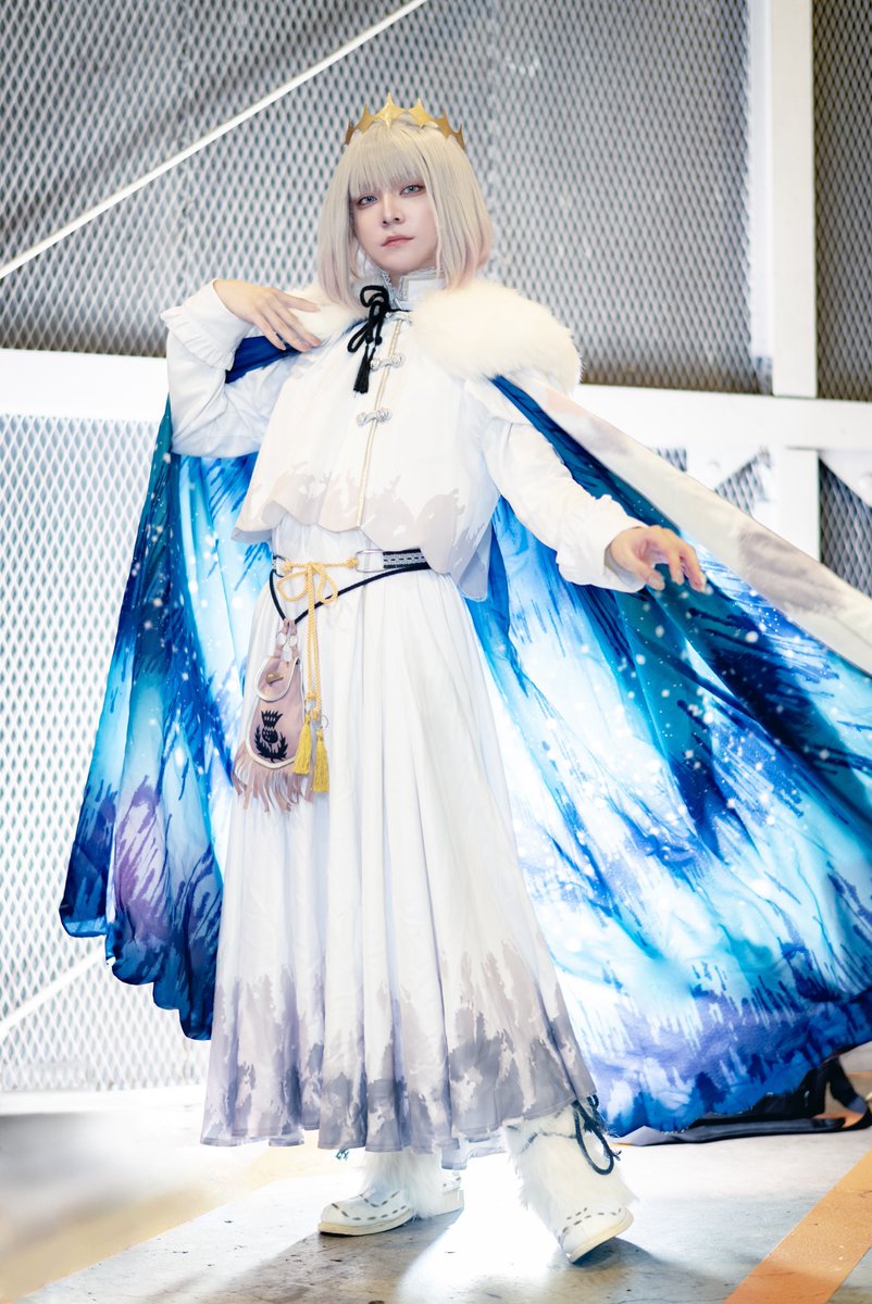 ⚠️cosplay/コスプレ FGO オベロン🦋 どう？お忍び用の外套さ