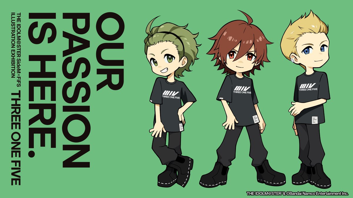 ◢◤ 本日開幕 ◢◤ アイドルマスター SideM × FiFS イラスト展