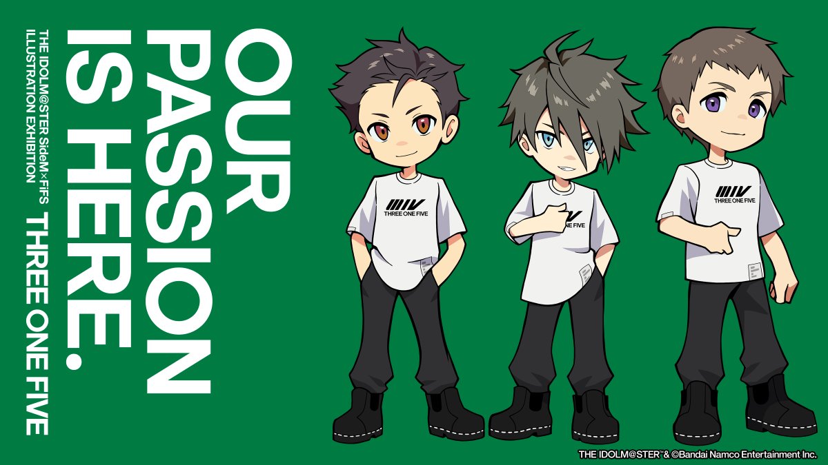 ◢◤ 本日開幕 ◢◤ アイドルマスター SideM × FiFS イラスト展