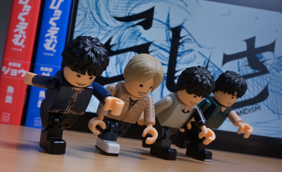 Official髭男dism × brokker 届きました⚡️ 髭男の可動式フィギュアが