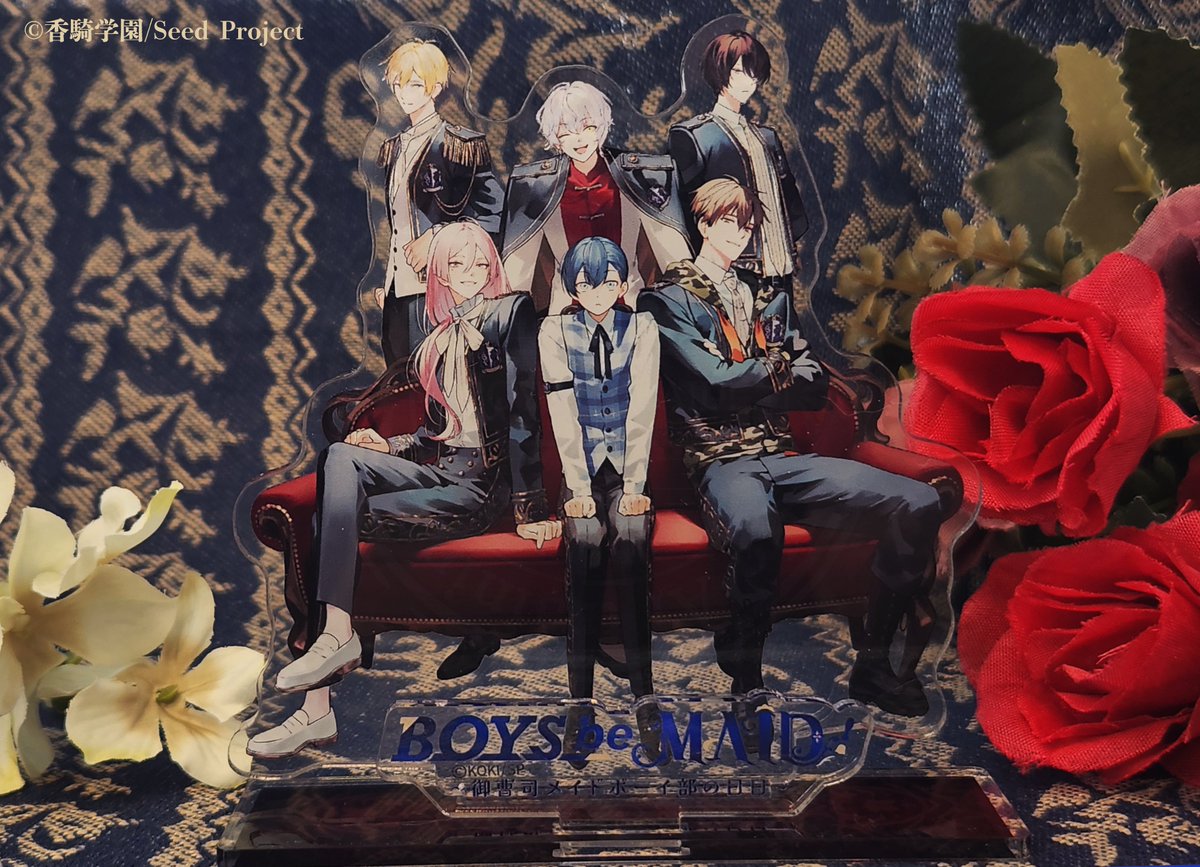 BOYS be MAID！菊 秋明 缶バッジ ボーイズビーメイド ビーメイ BOYS be