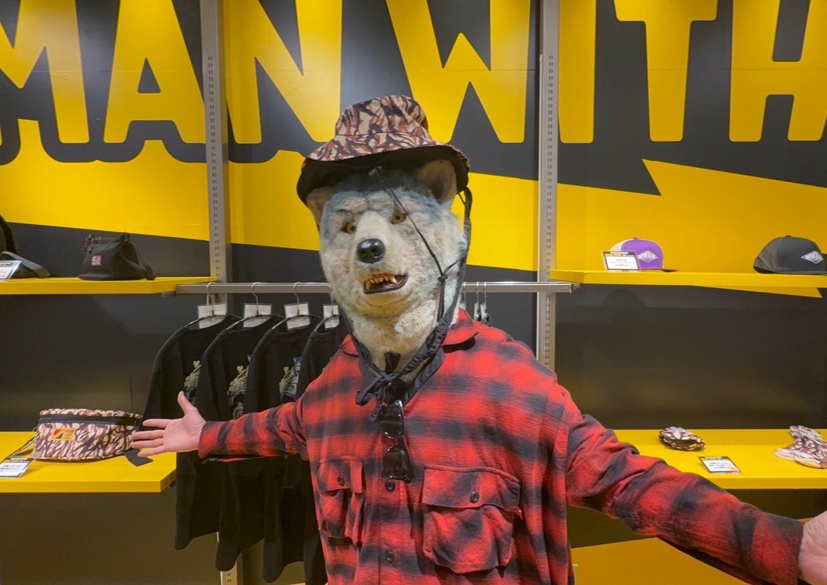 カミカゼ・ボーイがこっそり(？) #MWAM REAL SHOPに登場！お会いした