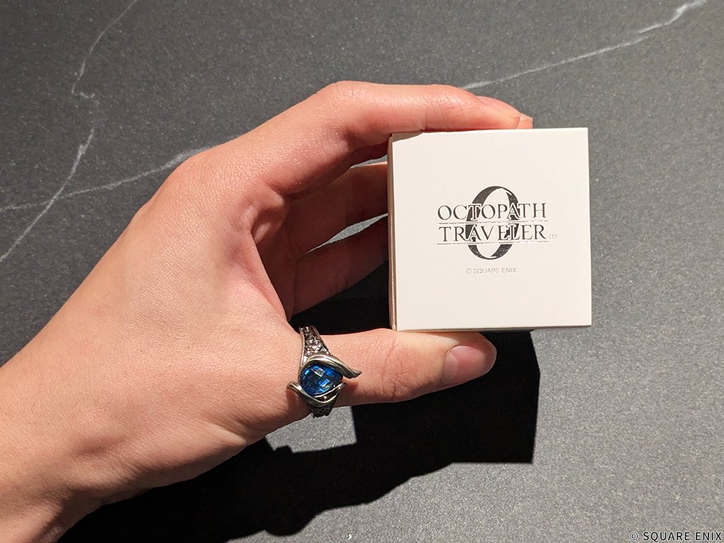 GOODS】#オクトパストラベラー0 聖火神の指輪 21号 聖火神の指輪で