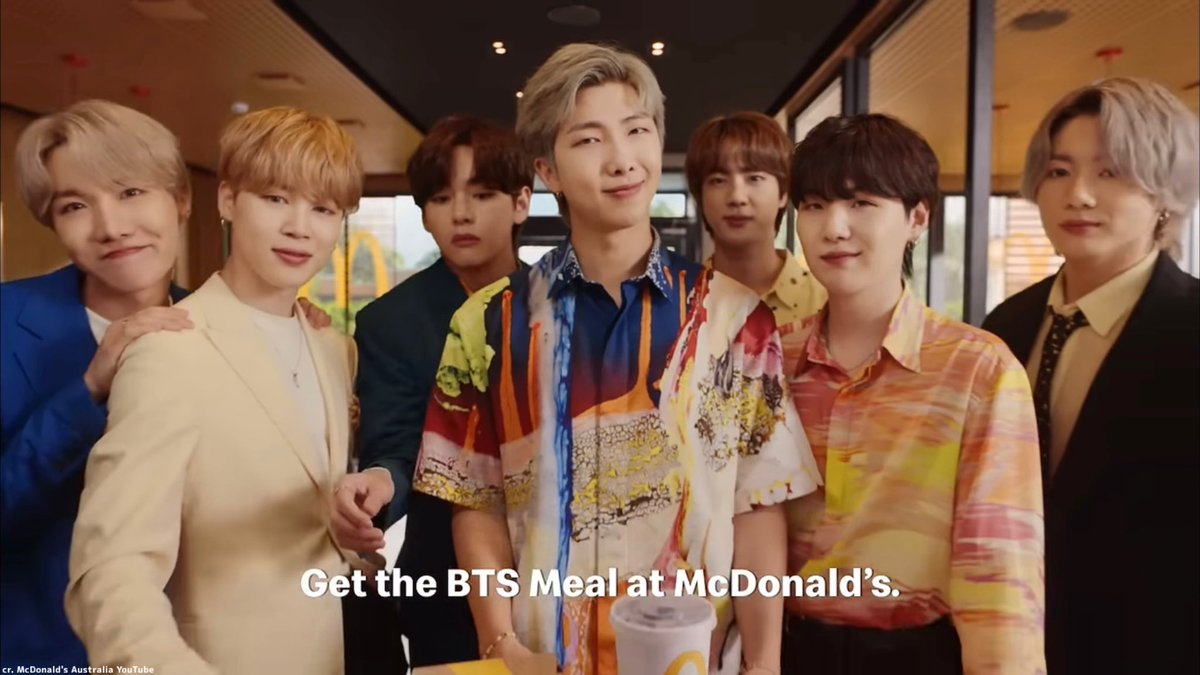 BTSとマクドナルドのコラボが開催決定！！ □ 2021年にBTSセットを世界