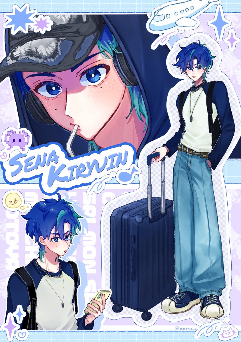 RT @motya_0: #SenasArt ︎🫶🏻💙✨️✨️