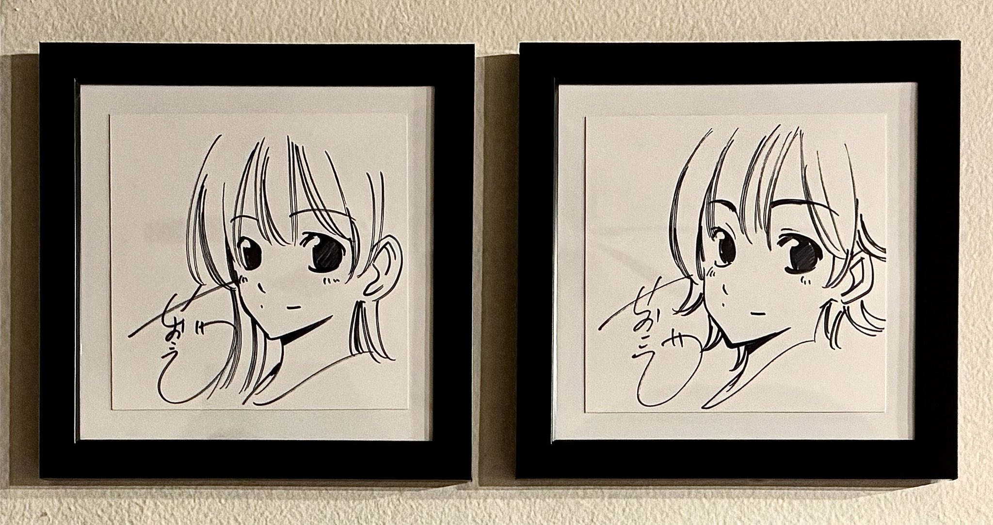 神統記（テオゴニア）エルサ石見舞菜香サイン色紙直筆