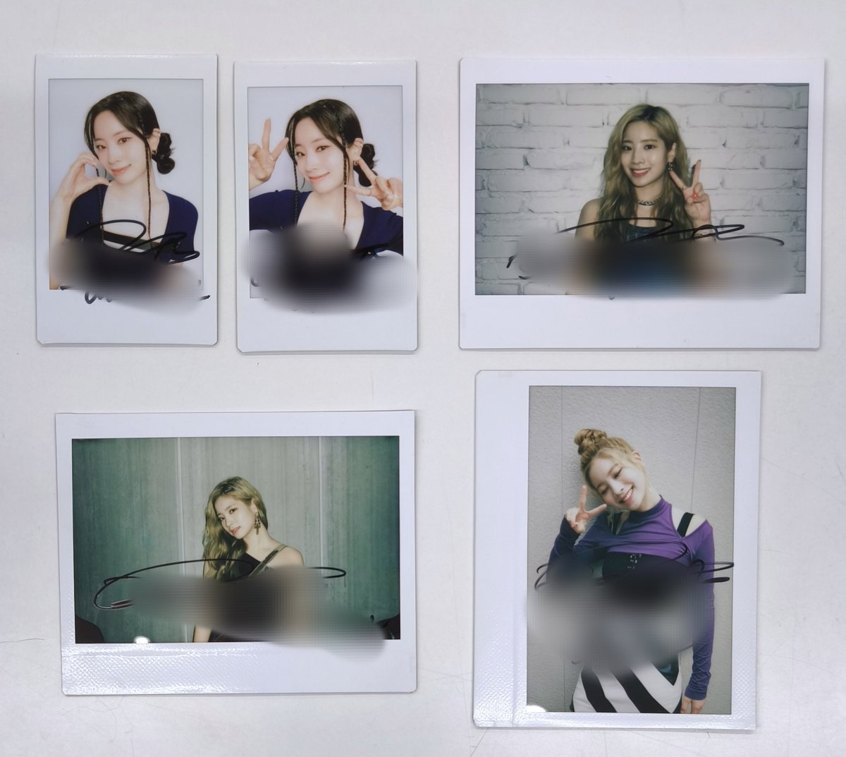 ダヒョン チェキ ENEMY サイン ポラロイド TWICE twice ダヒョン