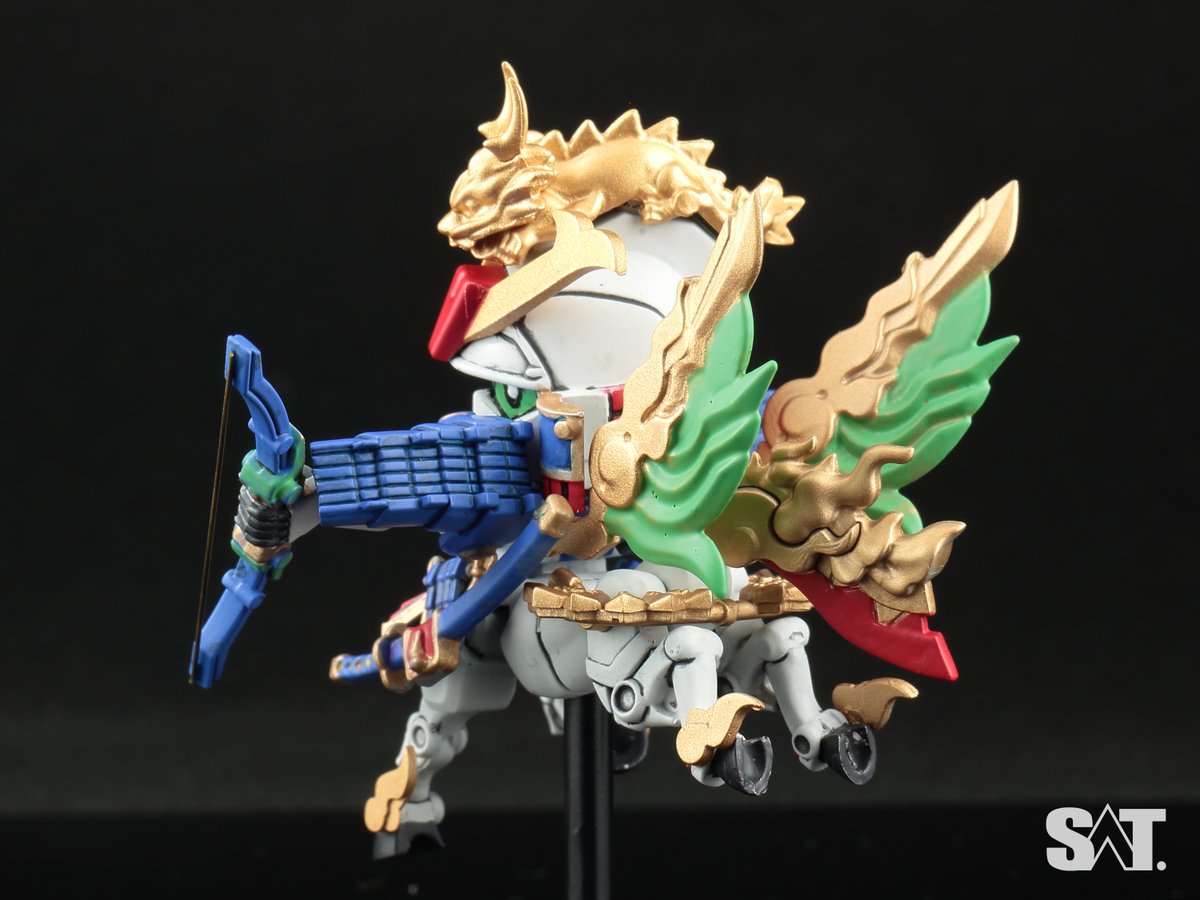 ガンダムスペリオルディファイン002 武者精太頑駄無 麒麟児特装 完成