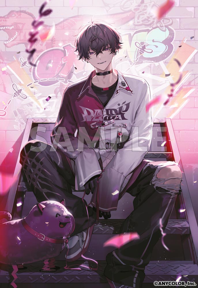 佐伯イッテツさんの誕生日グッズビジュアルを担当させていただきました