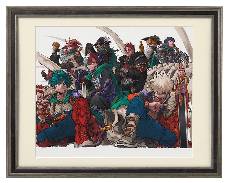 ジャンプフェスタ2024 ジャンプ原画ワールドにて 先行予約販売予定の