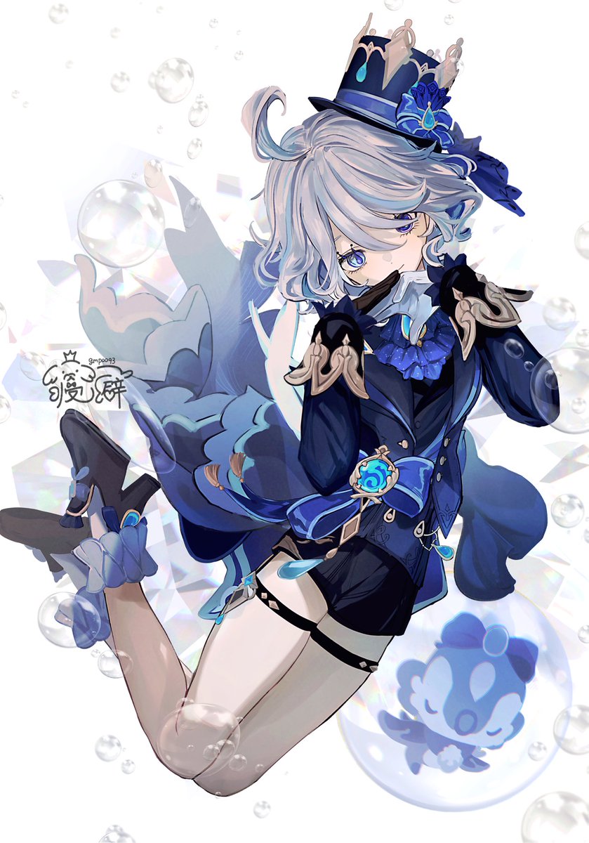 フリーナ「フリーナ#原神 #GenshinImpact #Furina 」|寝癖❦のイラスト