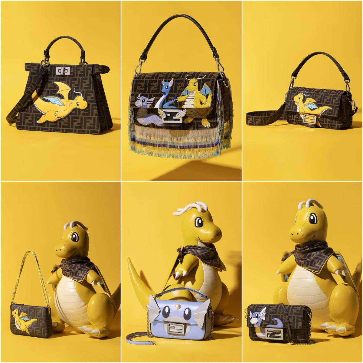FRAGMENT × POKÉMON × FENDI によるトリプルコラボコレクションが登場