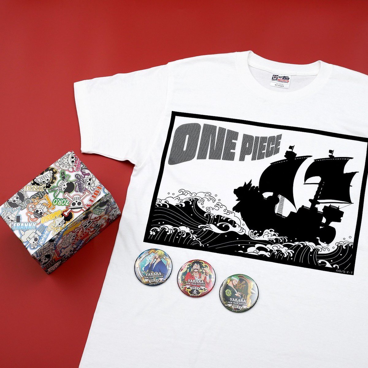 本日解禁】 今年も発売！『海賊袋2024』 中身は限定Tシャツ1種と