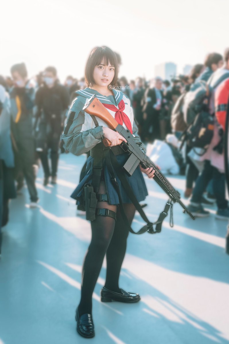 元自衛官がセーラー服のコスプレしてみました #C103コスプレ #C103_cos
