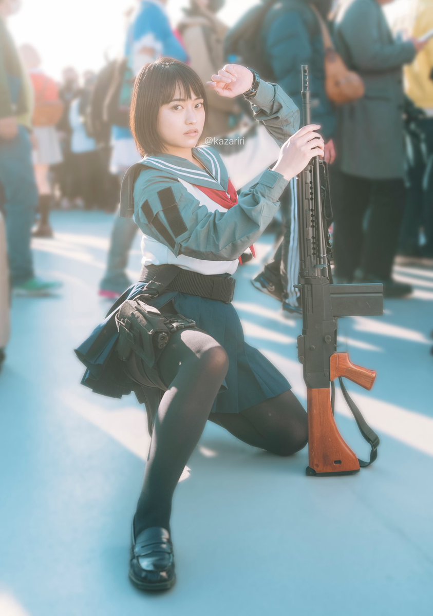 元自衛官がセーラー服のコスプレしてみました #C103コスプレ #C103_cos