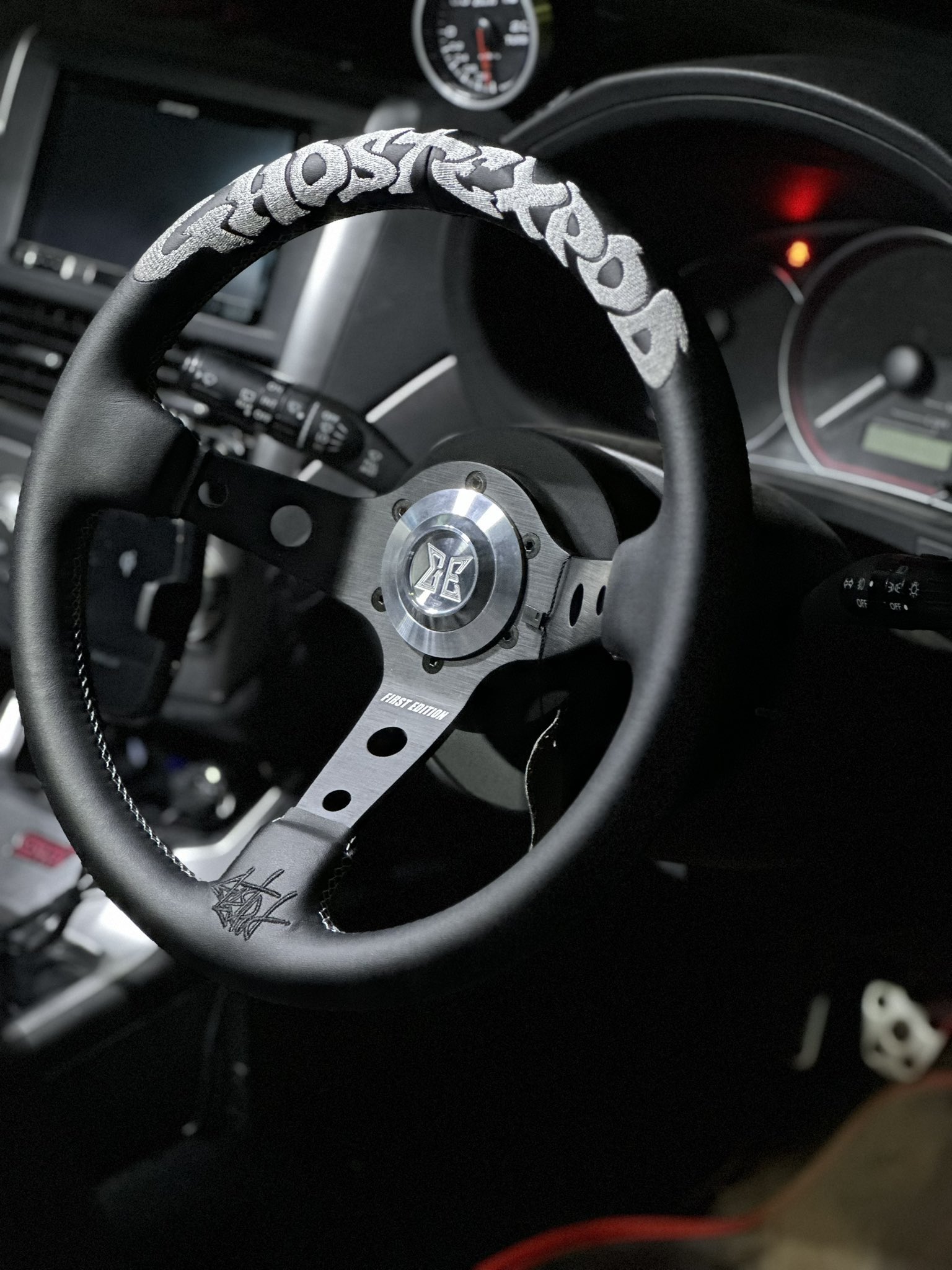 GHOST EXPOD THIRD EDITION ステアリング ホワイト GHOST EXPOD GE