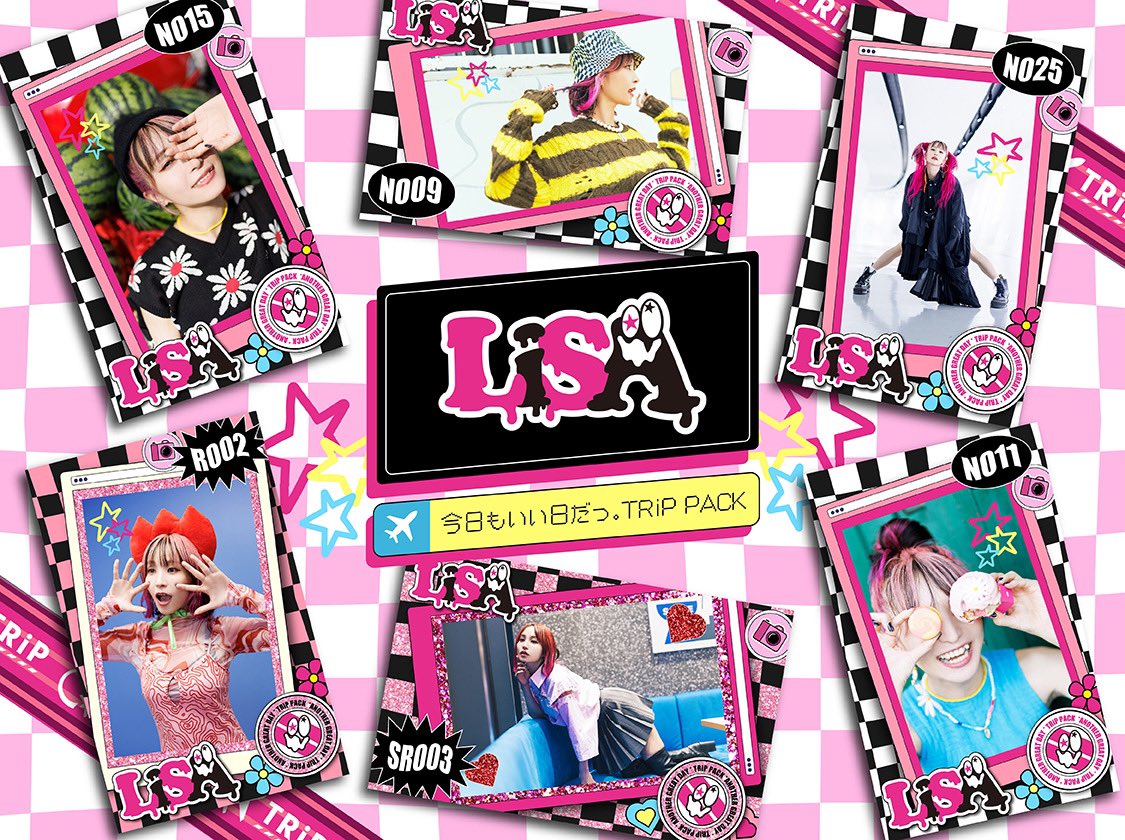 おしらせ】 本日よりデジタルトレカアプリ #DiiCa にて、LiSA初の