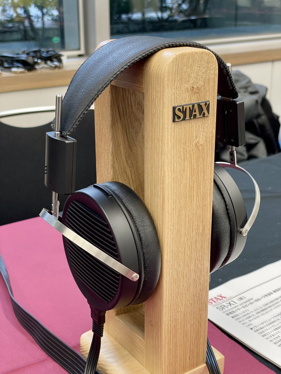 STAXでSRS-X1000(SR-X1とSRM-270S)(仮称)を聴く。イヤースピーカーは